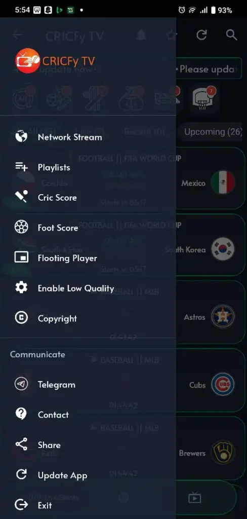 Cricfy Tv 