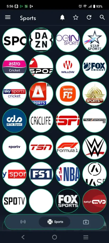 Cricfy Tv Sports Pic